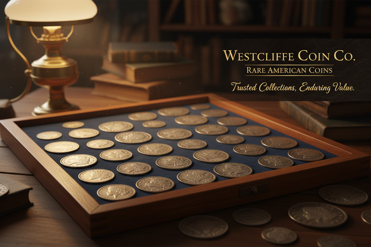 Coins in Collector Tray