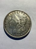 Lot 76, 1921 Morgan silver dollar, AU