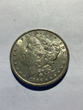 Lot 49, 1886 Morgan silver dollar, AU