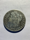 Lot 62,1882 S Morgan silver dollar,