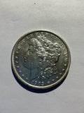 Lot 2, 1903 Morgan silver dollar, AU nice