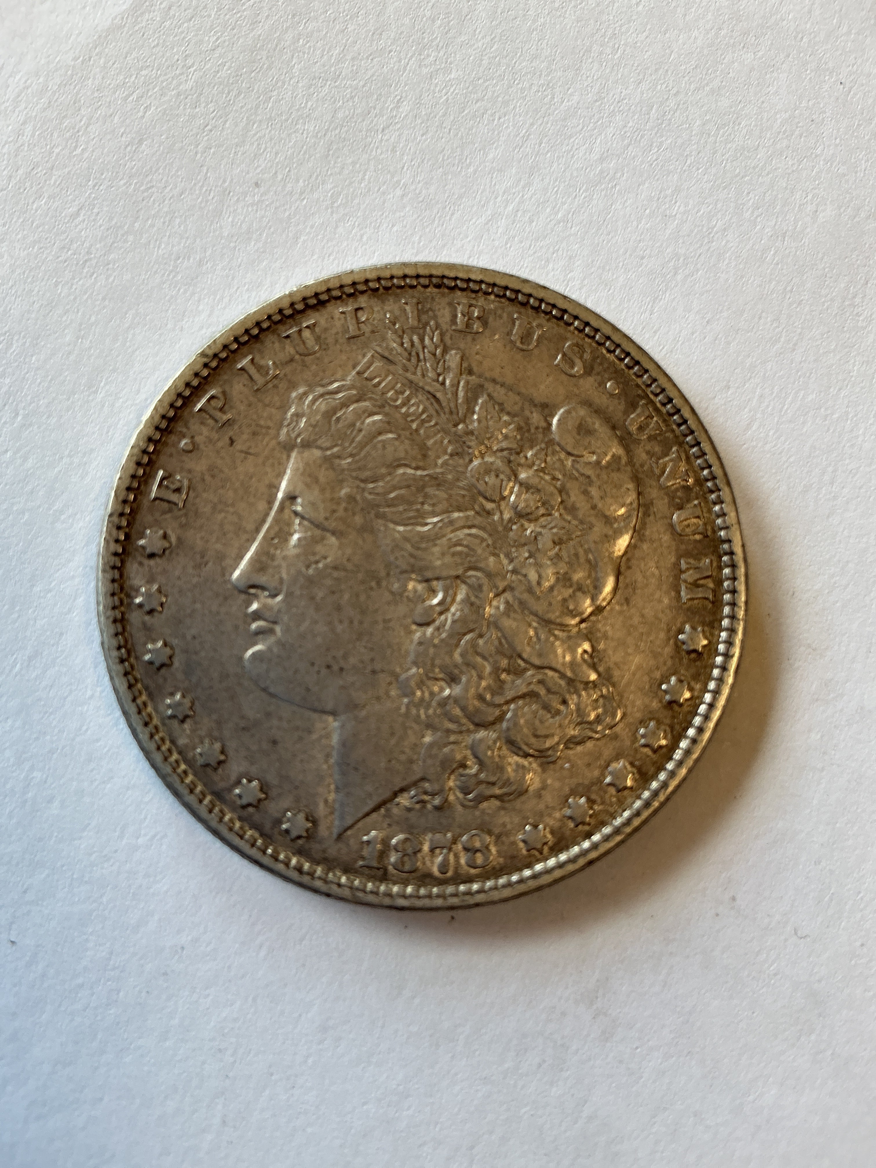 Lot 15, 1878 7tf rev 79, XF