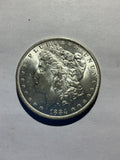Lot 26, 1884 O Morgan silver dollar, BU