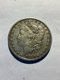 Lot 67, 1880 Morgan silver dollar, xf