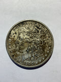 Lot 17, 1900 Morgan silver dollar, xf