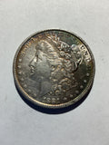 Lot 27, 1881 Morgan silver dollar, AU