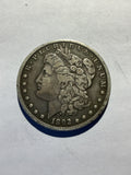 Lot 59, 1892 S Morgan silver dollar, F