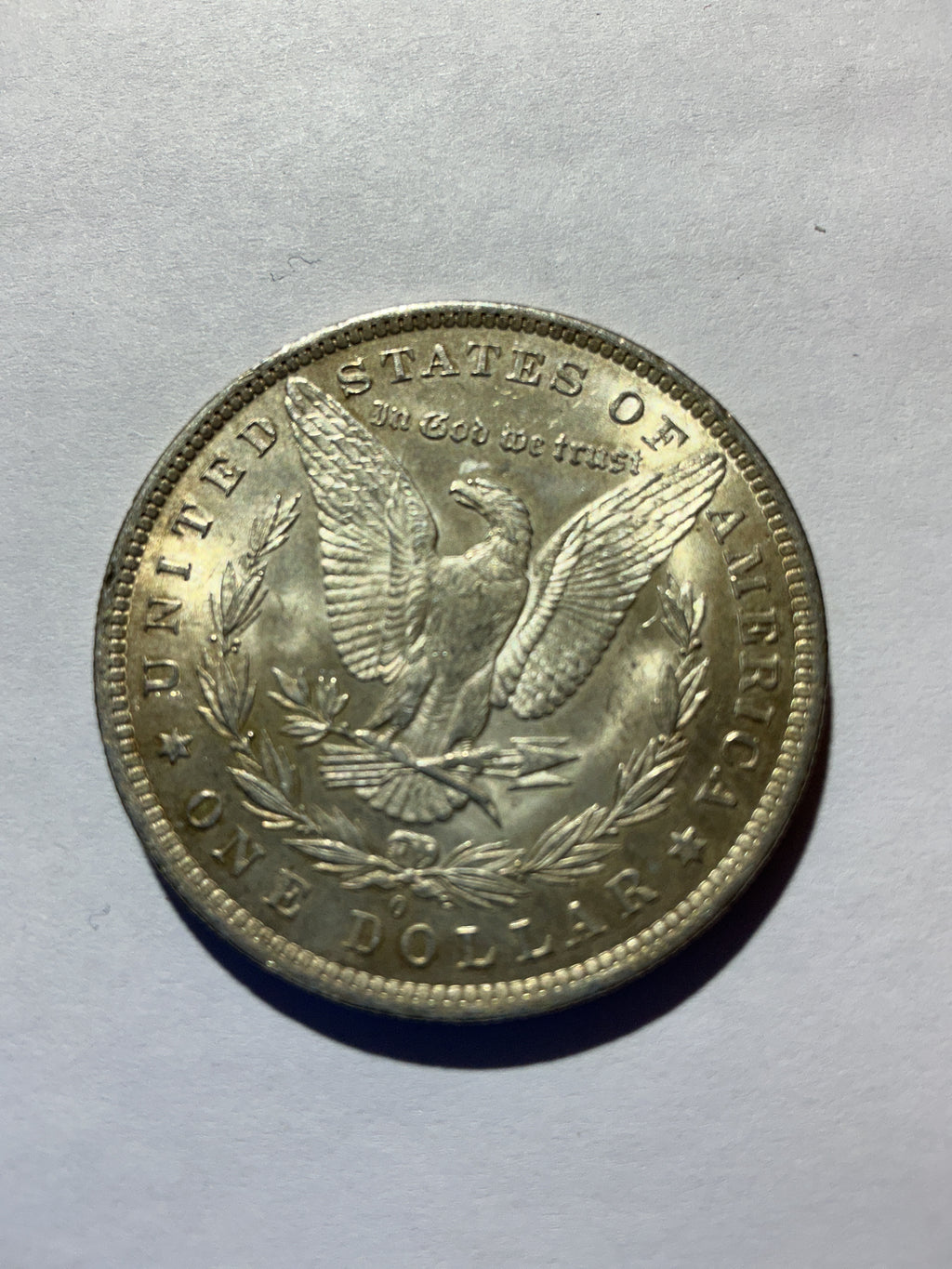 Lot 68, 1883 O Morgan silver dollar, BU