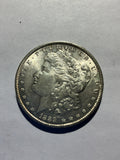 Lot 27, 1889 Morgan silver dollar, BU