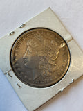 Lot 14, 1878 CC Morgan silver dollar, XF