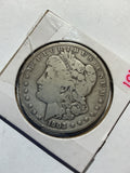 Lot 19, 1903 S Morgan silver dollar, F low mintage