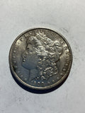 Lot 66, 1900 Morgan silver dollar, AU