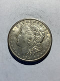 Lot 50, 1921 S Morgan silver dollar, AU