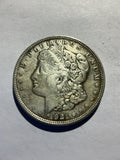 Lot 77,  1921 Morgan silver dollar, AU