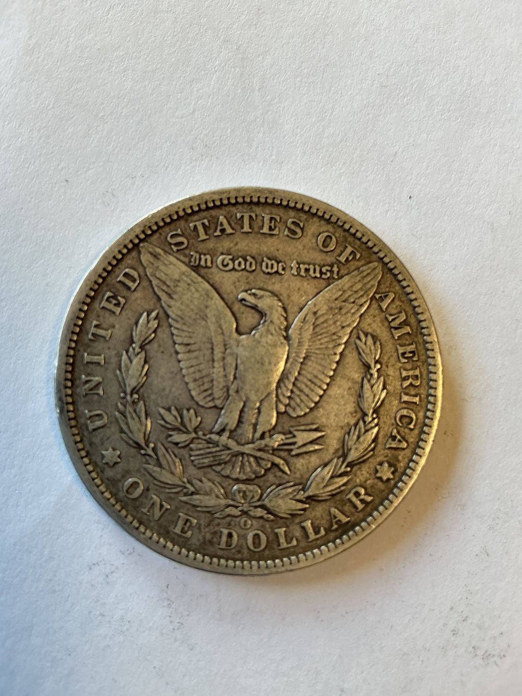 Lot 22 1900 O Morgan silver dollar, xf