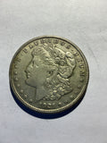 Lot 79, 1921 S Morgan silver dollar, AU