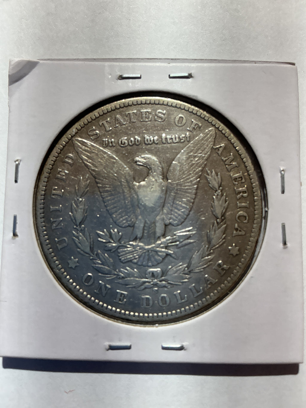 Lot 18, 1903 S Morgan silver dollar, VF+, low mintage