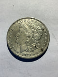 Lot 78, 1921 Morgan silver dollar, AU
