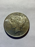 Lot 37, 1925 Peace dollar,AU