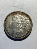 Lot 41, 1886 O Morgan silver dollar, AU