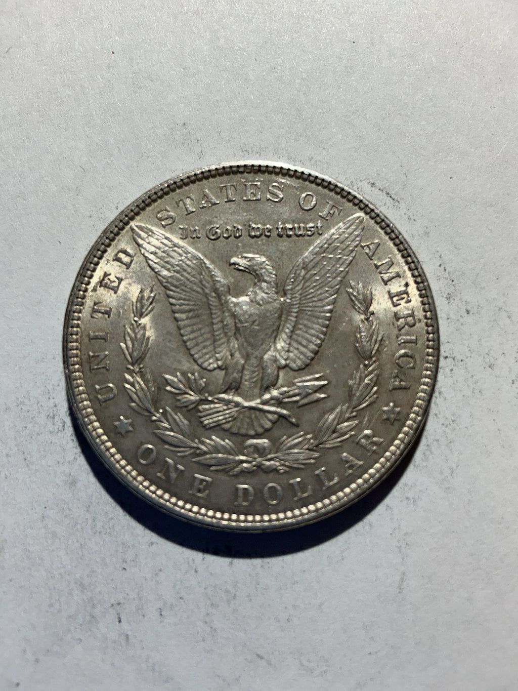 Lot 64, 1903 Morgan silver dollar, AU