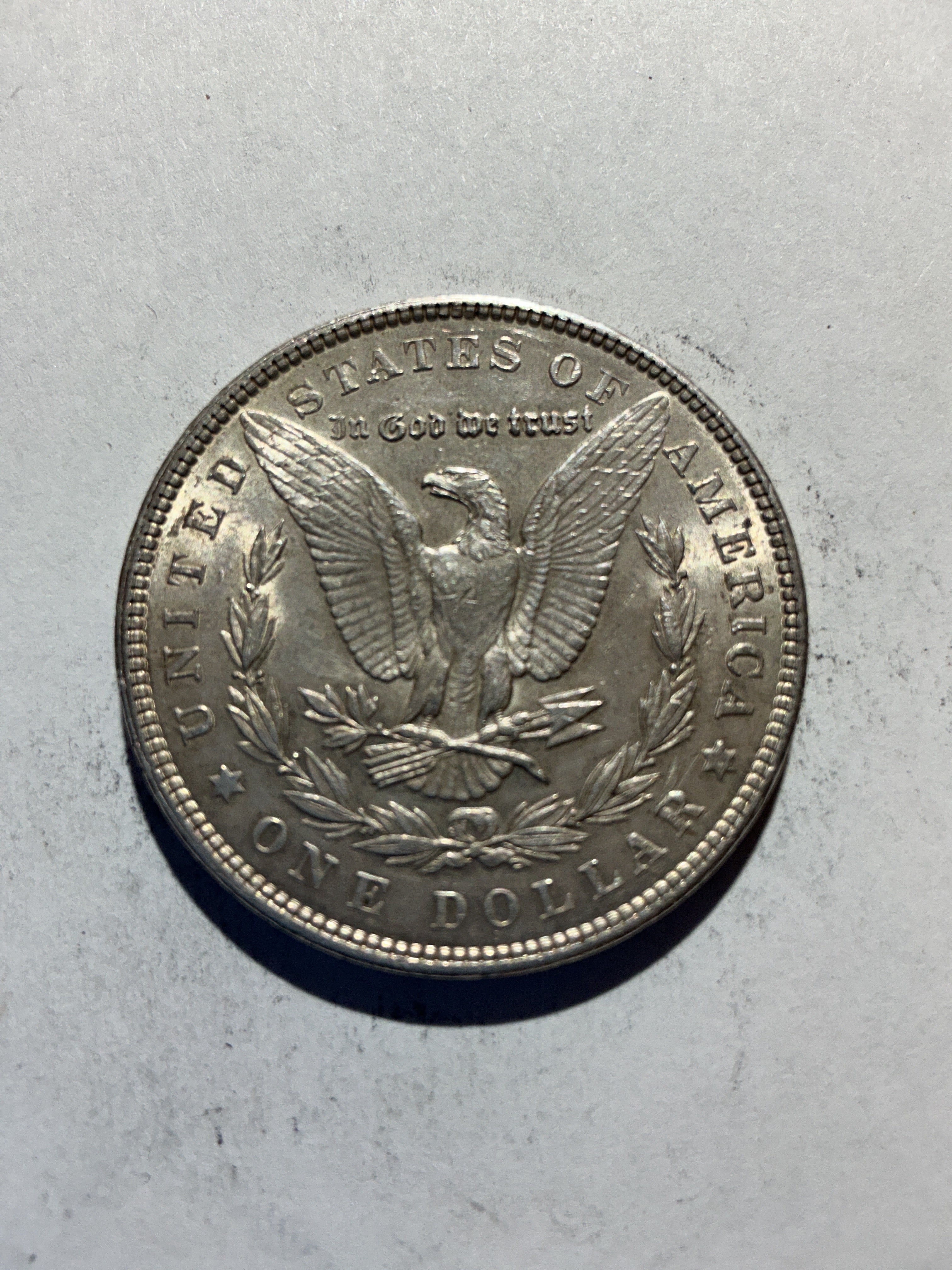 Lot 64, 1903 Morgan silver dollar, AU