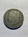 Lot 13, 1882 S Morgan silver dollar, Xf