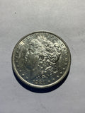 Lot 47, 1881 Morgan silver dollar, AU