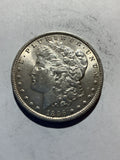 Lot 65, 1896 Morgan silver dollar,AU
