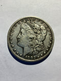 Lot 63, 1882 S Morgan silver dollar