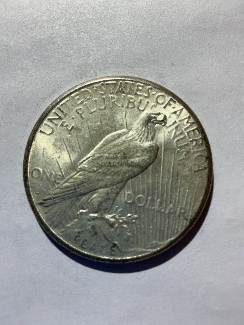 Lot 24, 1922 S Peace Dollar, Au