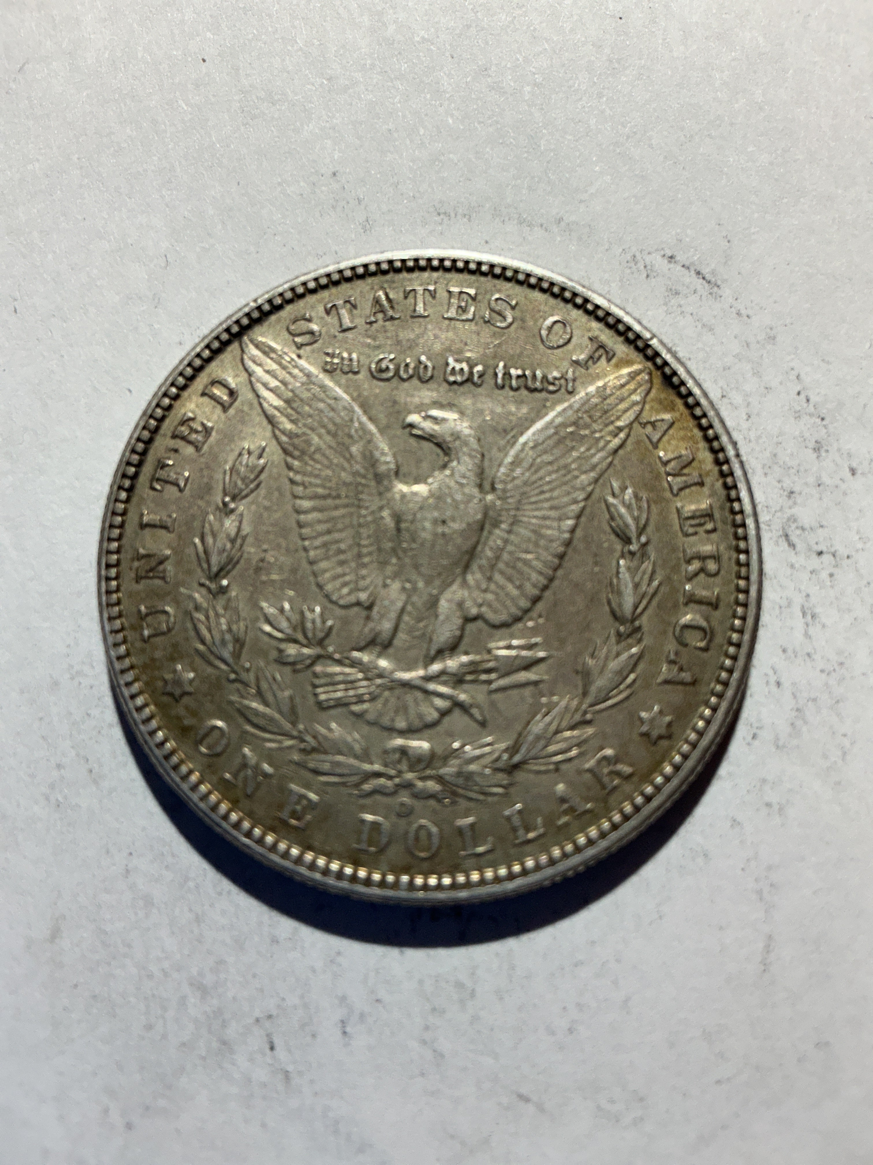 Lot 69, 1901 O Morgan silver dollar, xf