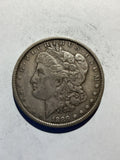 Lot 68, 1889 Morgan silver dollar, xf
