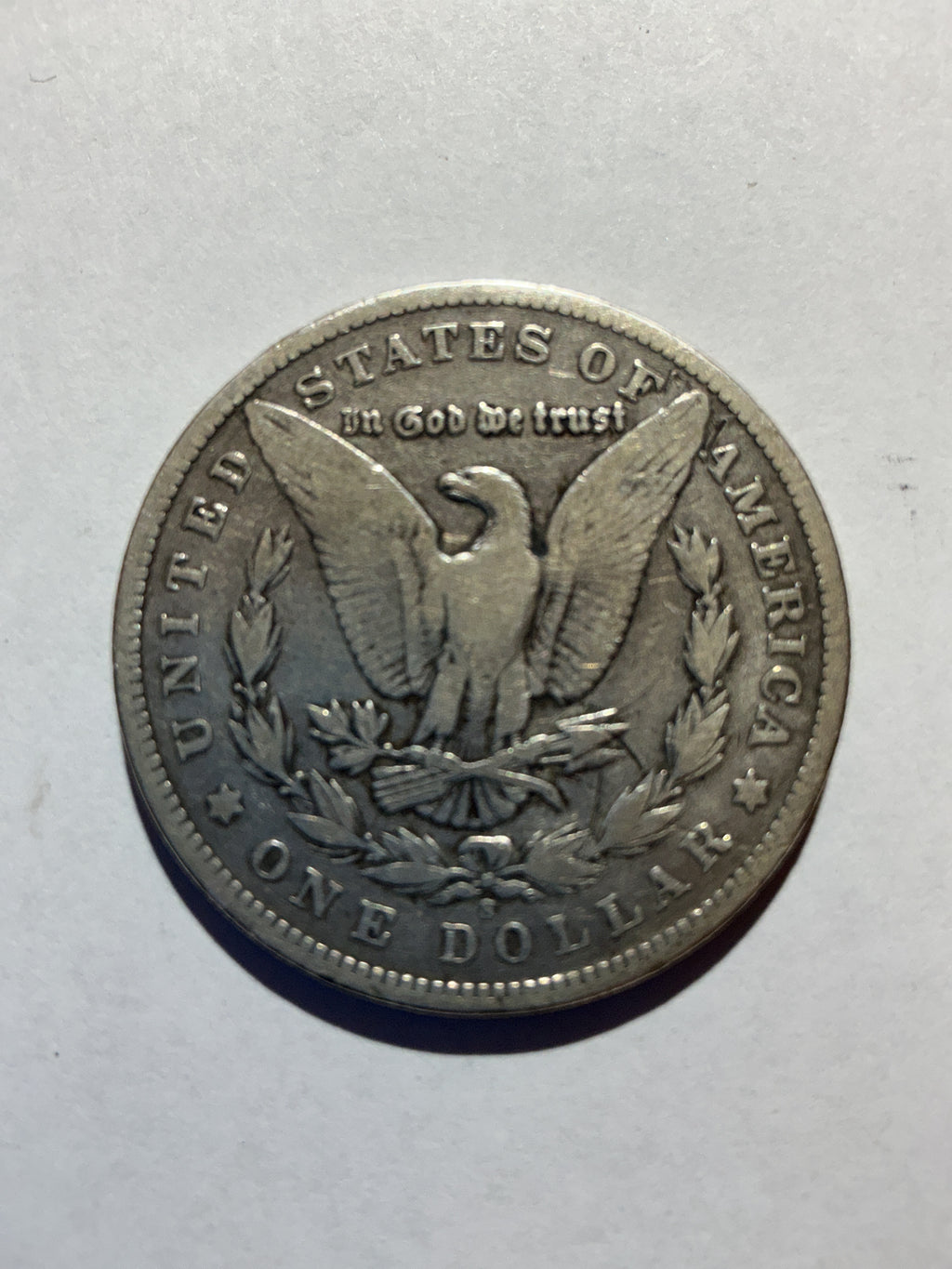 Lot 17, 1903 S, Morgan silver dollar, F, low mintage